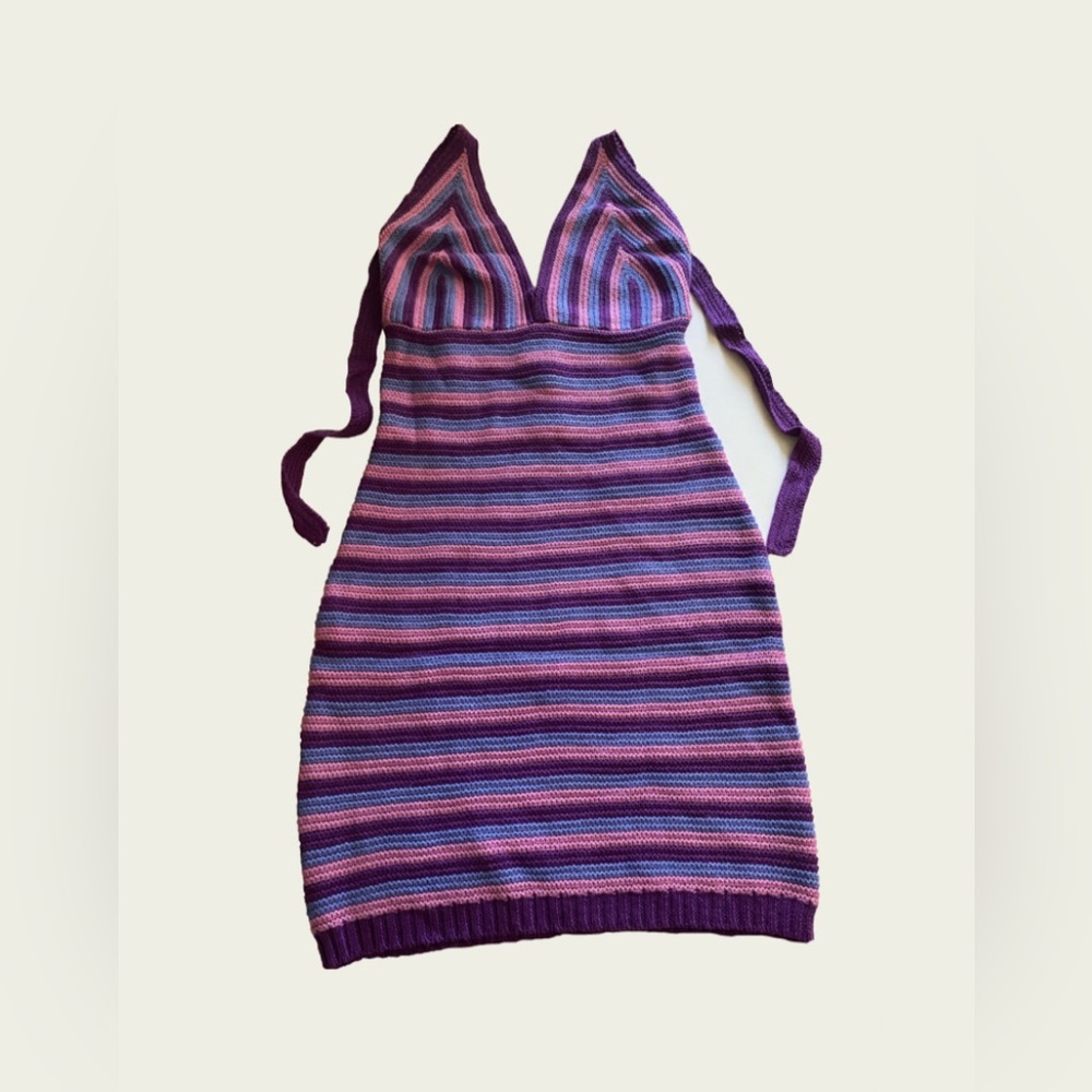 Wild Fable Purple Knit Dress (NEW)